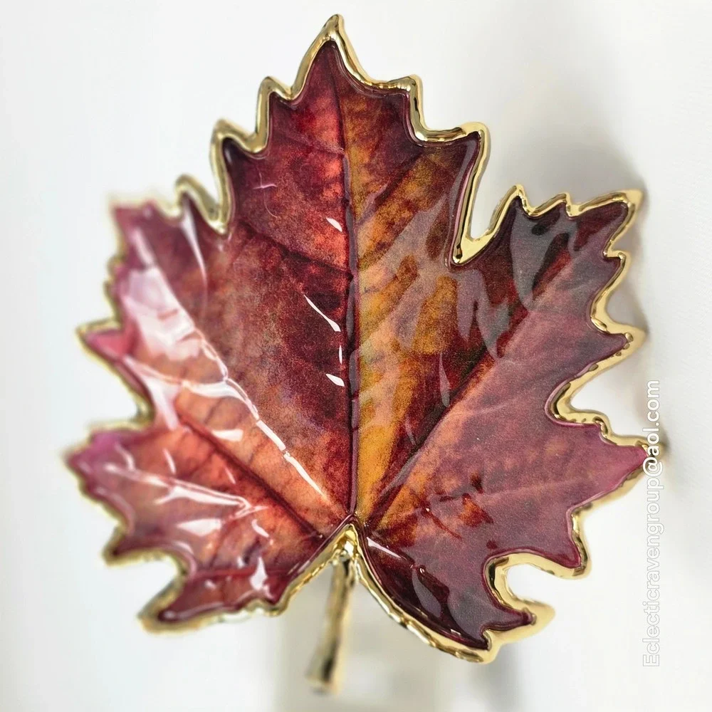 White Barn Wallflowers Scent Control Plug In Enameled Maple Leaf Fall